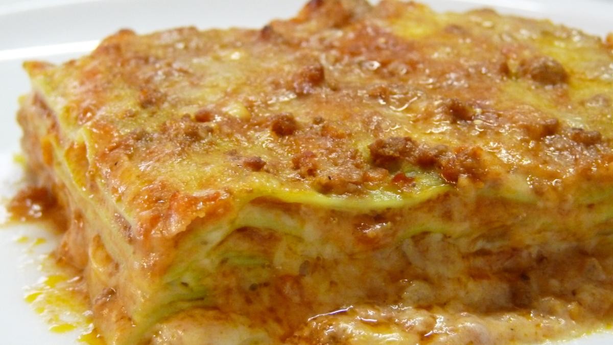 Lasagna al ragù di zucca