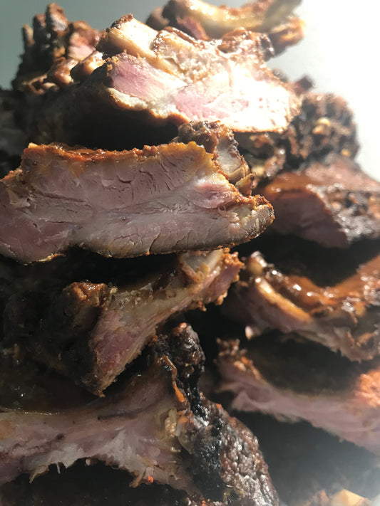 Ribs di suino bbq gluten free